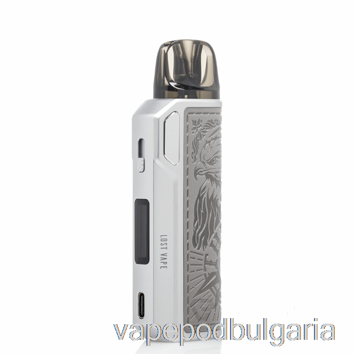 Vape Течности изгубен Vape Thelema Elite 40 Pod Kit Eagle Grey